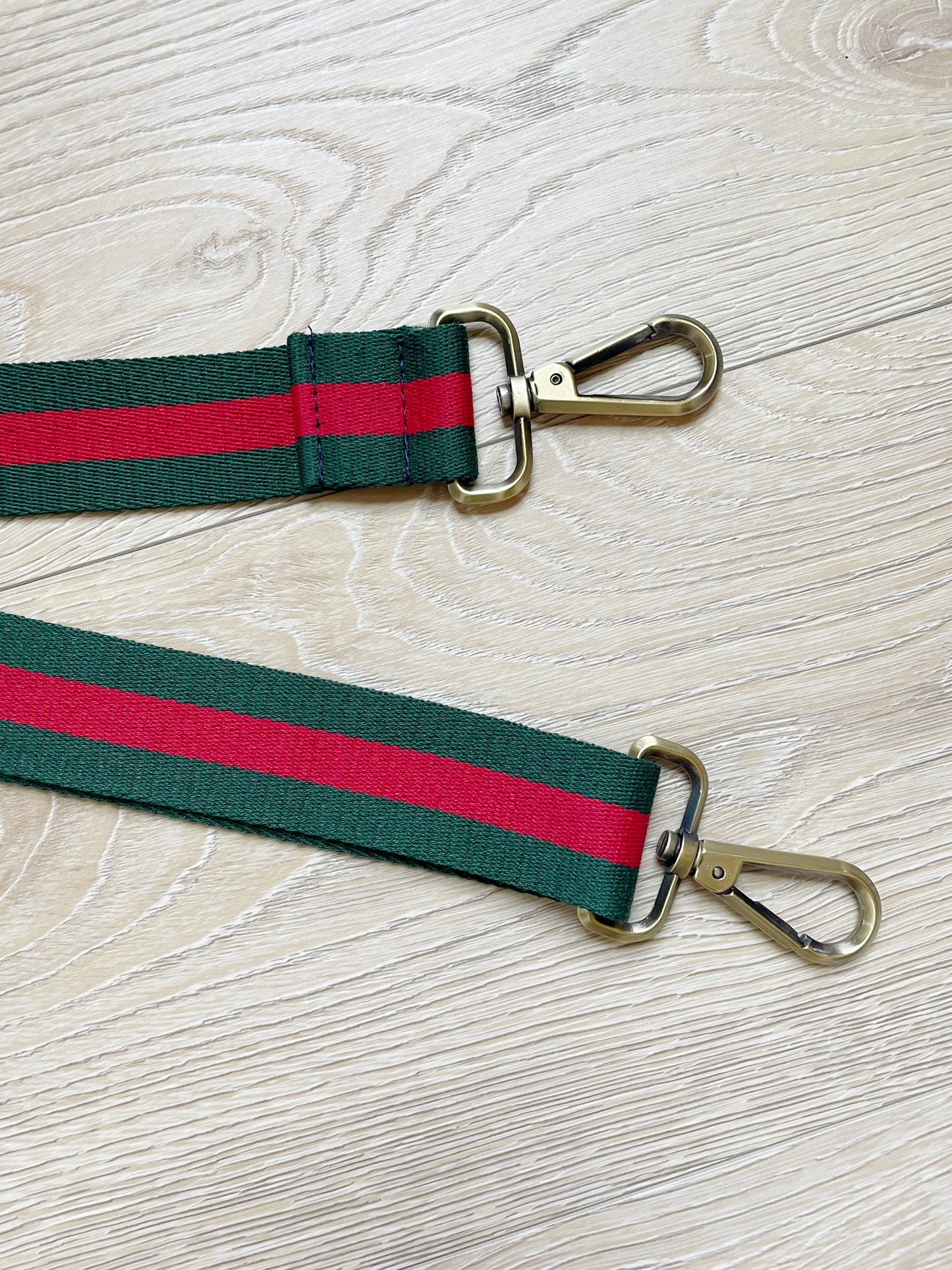 Red and Green Cross Body Strap